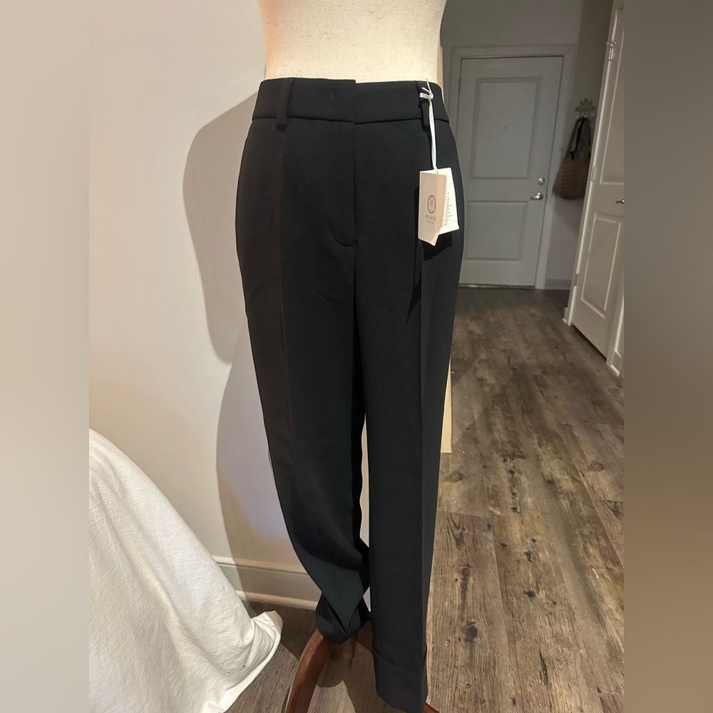 Peserico - Tailored Women's Dark Navy Trousers